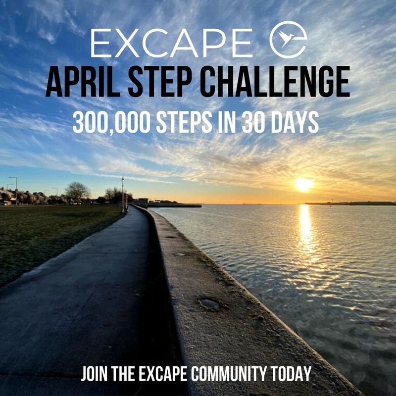 Excape April Step Challenge!